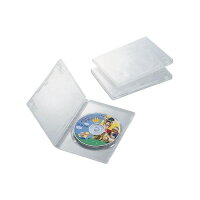 エレコム DVDトールケース CCD-DVD01CR(3コ入)